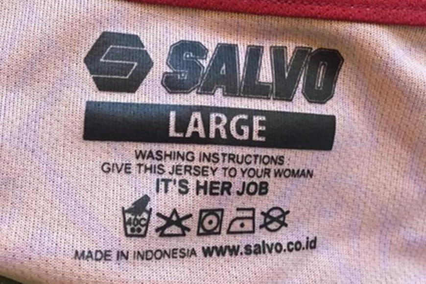 Sexist sportswear label