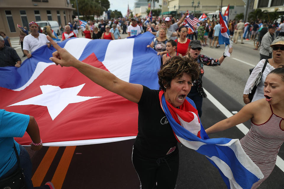 Reaction to the death of Fidel Castro