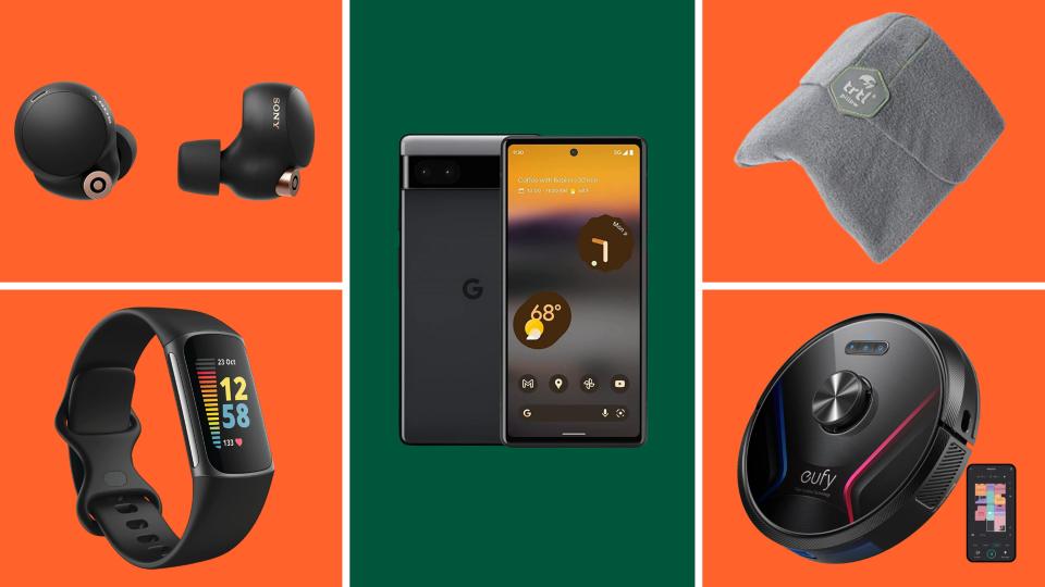 These Amazon deals offer savings on smartphones, neck pillows and more.