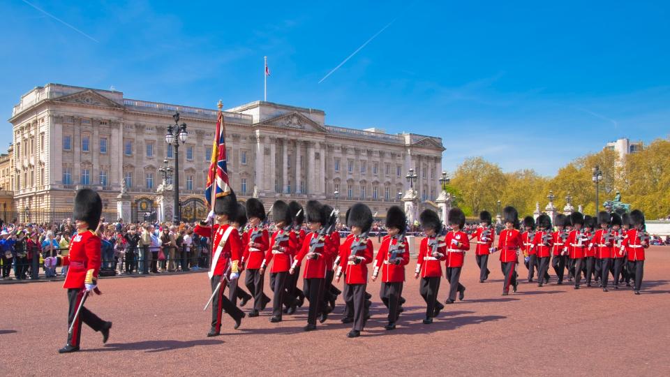 Changing the Guard at Buckingham Palace