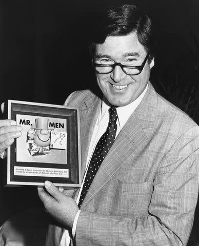 <p>Rosemary Matthews/Keystone/Hulton Archive/Getty</p> Mr. Men creator, author and illustrator Roger Hargreaves