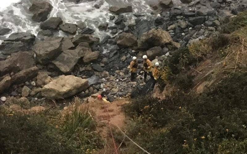 Angela Hernandez is found at the bottom of a cliff in Monterey County, California - REUTERS