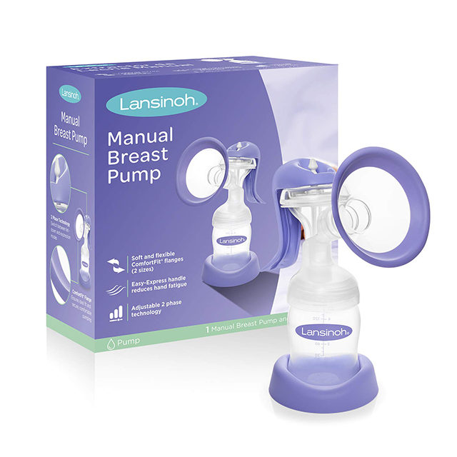 Lansinoh best manual breast pump on Amazon