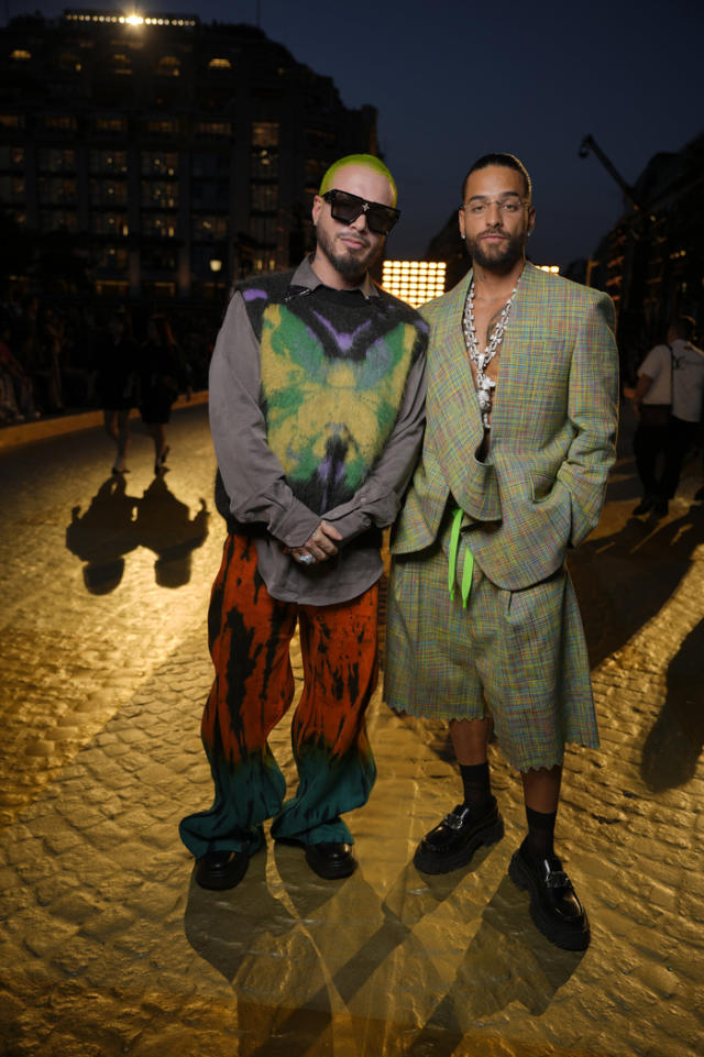 LeBron & Savannah at the Louis Vuitton Spring 2024 Menswear Show