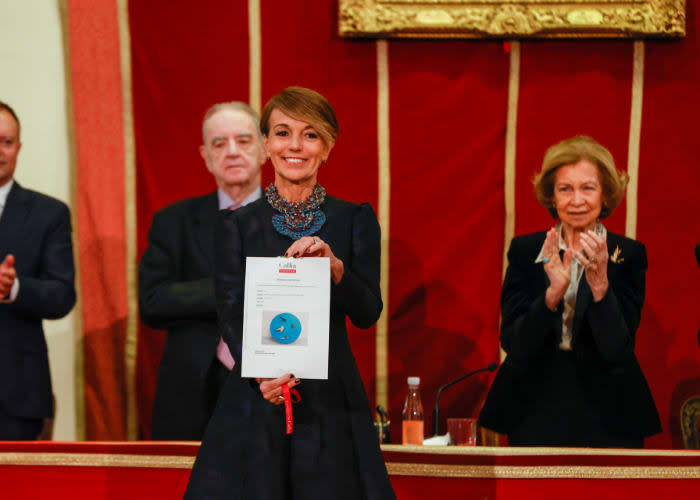 Doña Sofía en los Premios Iberoamericanos de Mecenazgo de la Fundación Callia