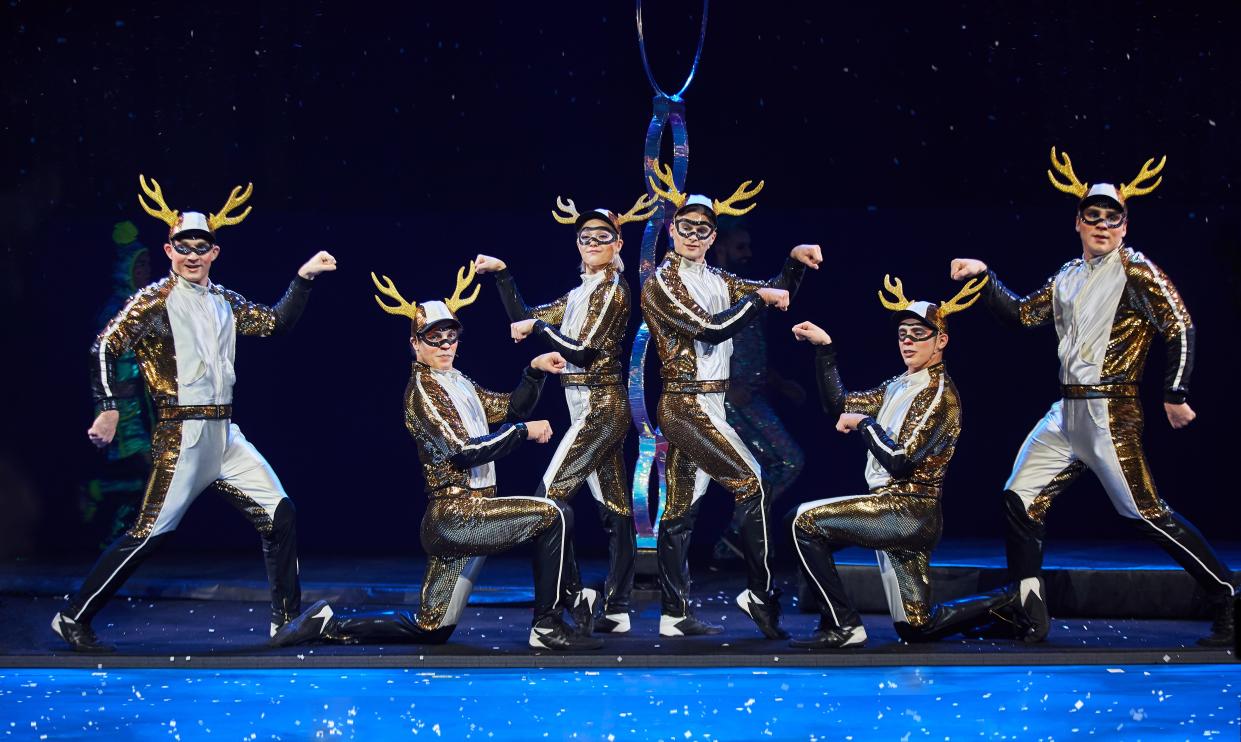 Cirque Du Soleil's Christmas show "'Twas The Night Before" will be at the Miller High Life Theatre for eight shows Nov. 24 to 26.