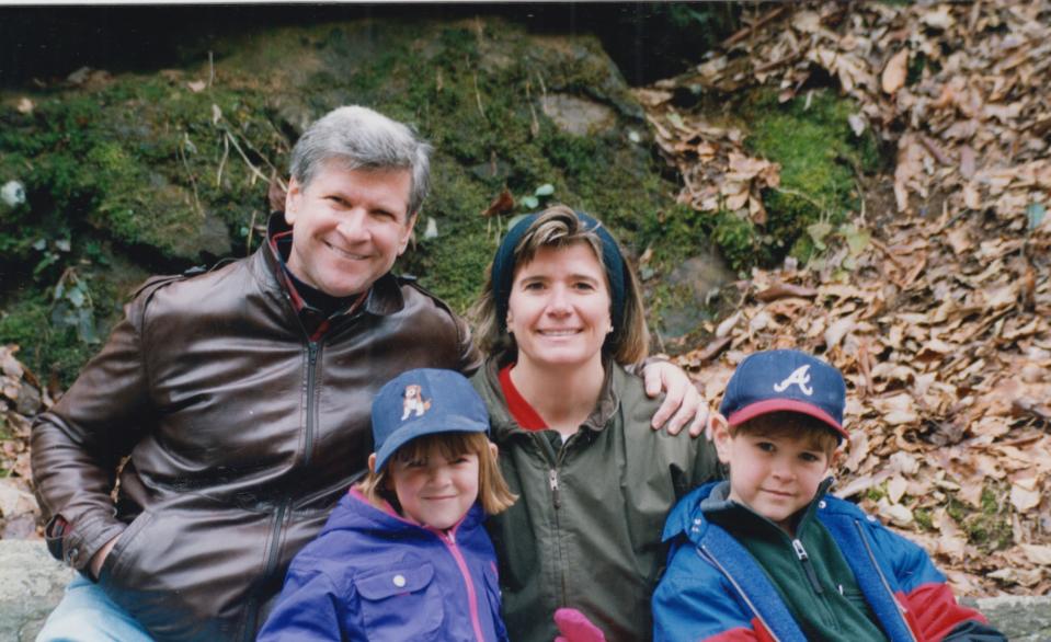 From left: Jeffrey, Ally, Barbara, and Madison Hamburg.