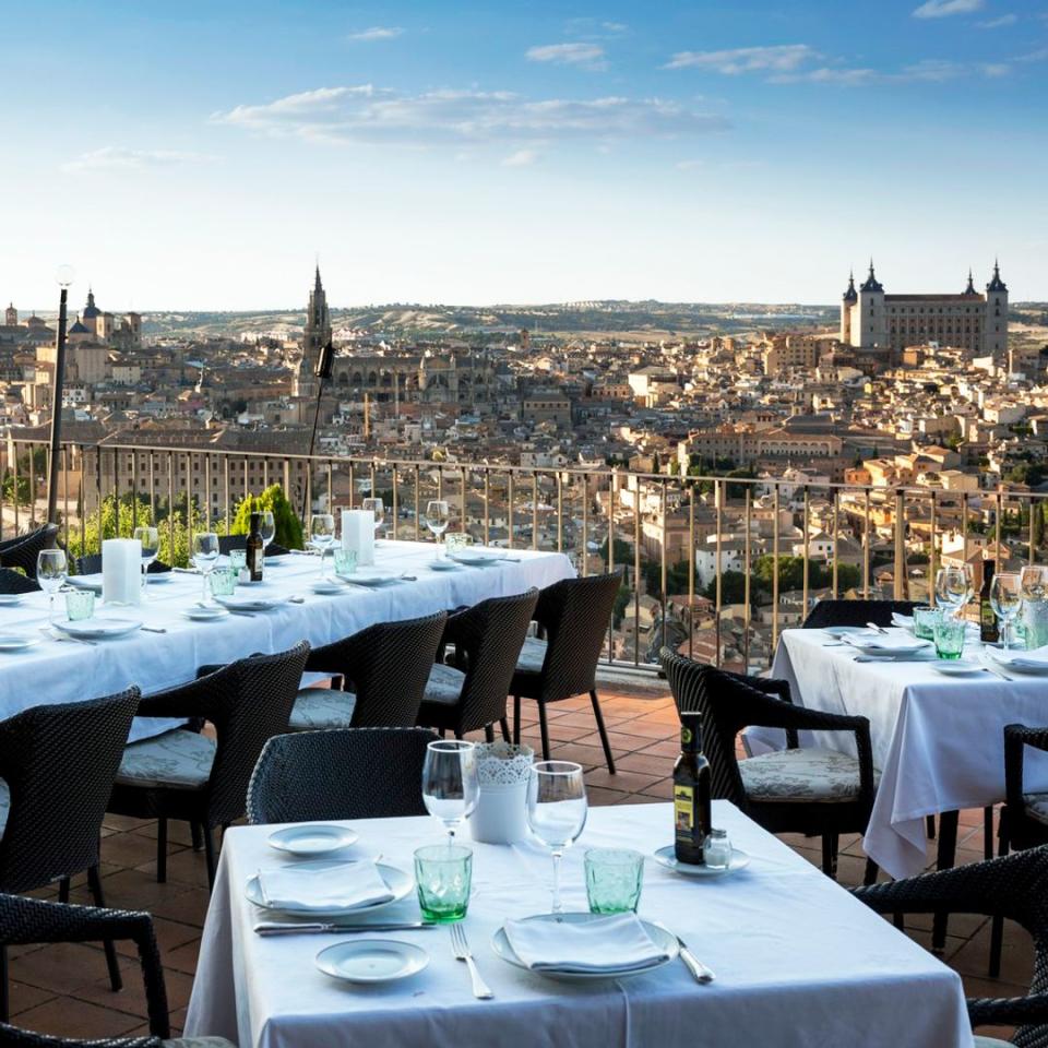 Parador de Toledo al otro lado del Tajo y con las mejores vistas de la ciudad