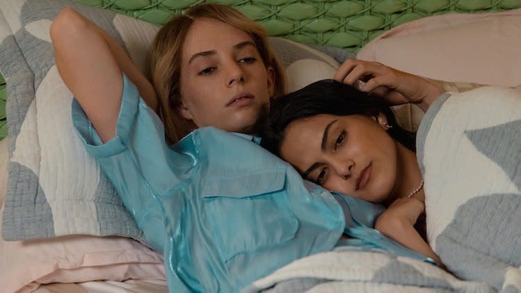 Maya Hawke and Camila Mendes 