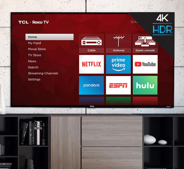 TCL 65 Class 4-Series 4K UHD HDR Roku Smart TV - 65S425