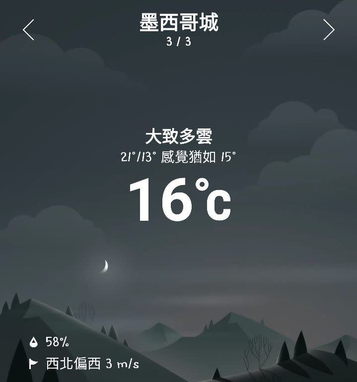 去旅行要善用天氣app