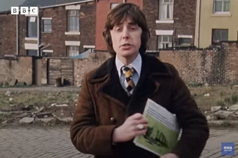 BBC Nationwide report featuring John Stapleton, broadcast on March 24 1976, on the campaign to turn Oldham into a holiday destination