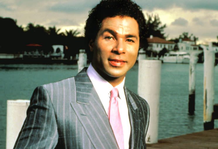 Philip Michael Thomas on 'Miami Vice' (Photo: Everett) 