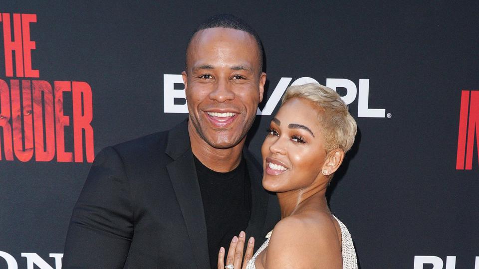 Meagan Good and DeVon Franklin