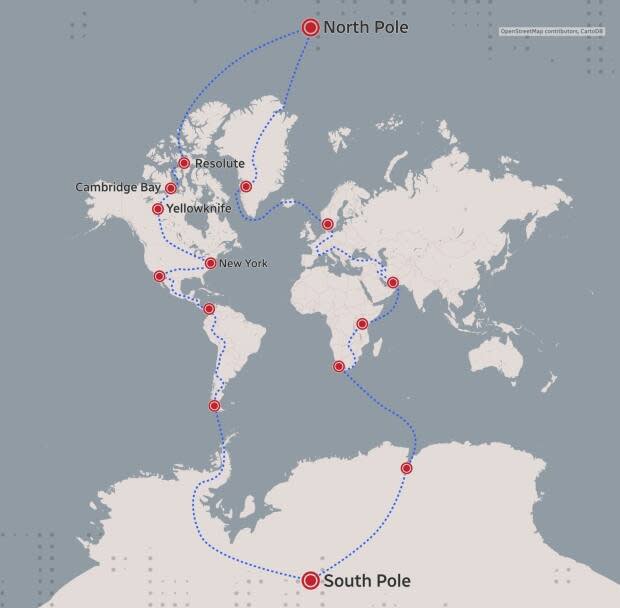 Transglobal Car Expedition/CBC News Graphics