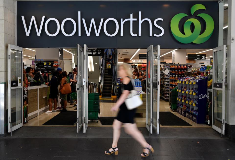 Picture of a Woolworths store, customers have been reporting an email scam through the supermarkets social media page.