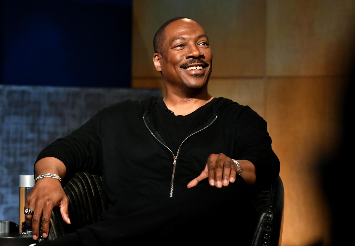 Eddie Murphy speaks onstage during the LA Tastemaker event for Comedians in Cars at The Paley Center for Media on July 17, 2019. (Photo by Emma McIntyre/Getty Images for Netflix)