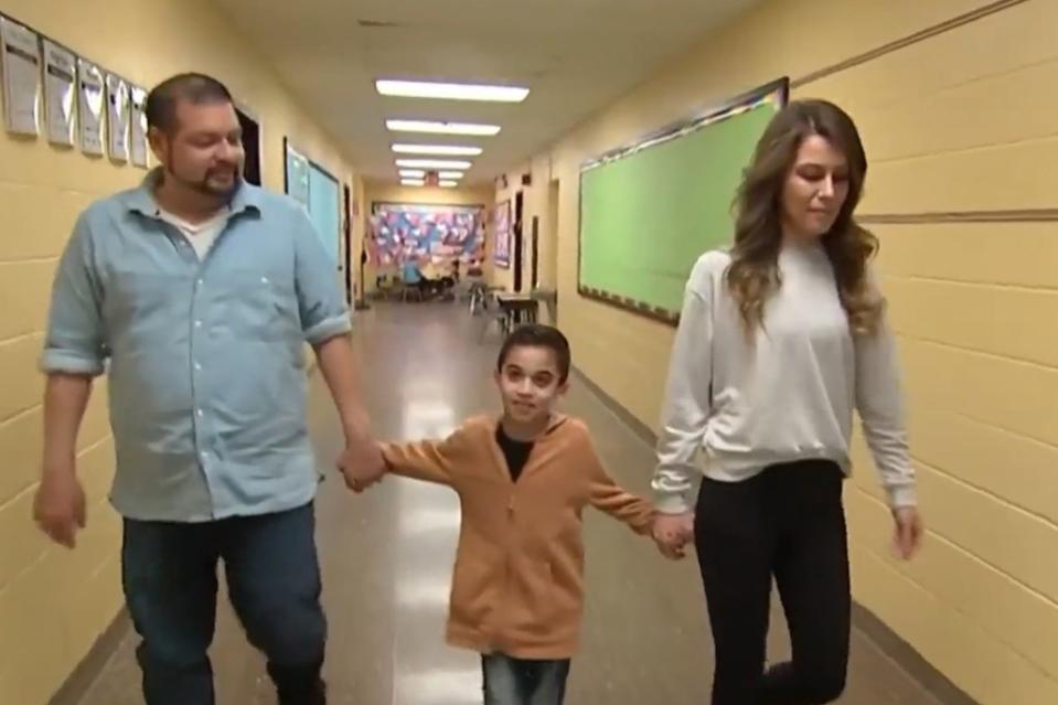 Augello’s quick reaction to give the boy the Heimlich maneuver saved the boy’s life. NBC New York