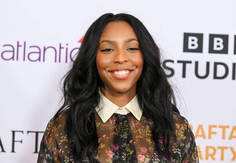 Jessica Williams at the BAFTA Tea Party held at The Maybourne Beverly Hills on January 13, 2024 in Beverly Hills, California.