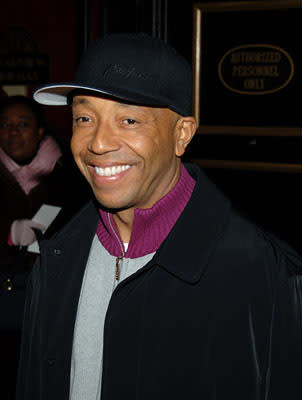 Russell Simmons at the NY premiere of Universal Pictures' Inside Man