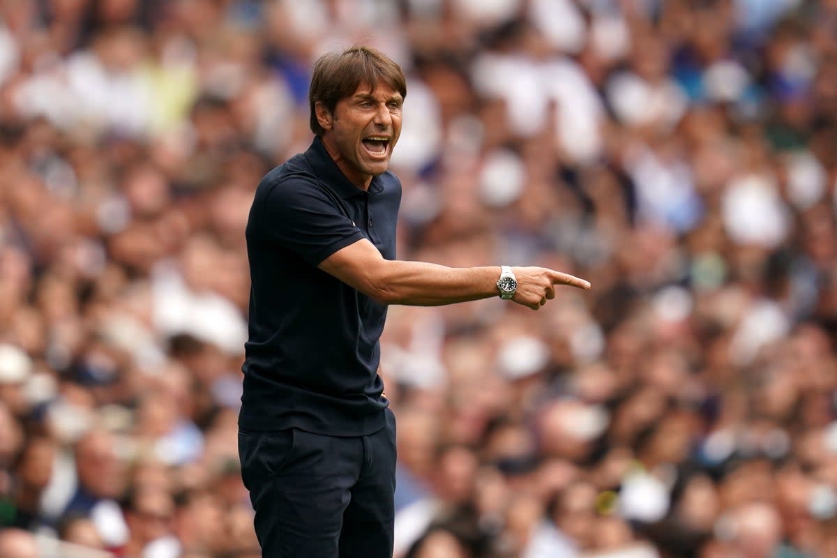 Tottenham boss Antonio Conte has been impressed with Arsenal’s work since the end of last season (John Walton/PA) (PA Wire)