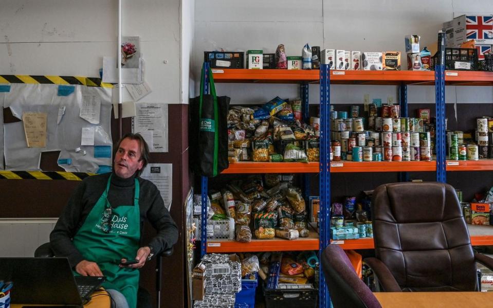 As the cost of living soars, many are turning to food banks - Mary Turner