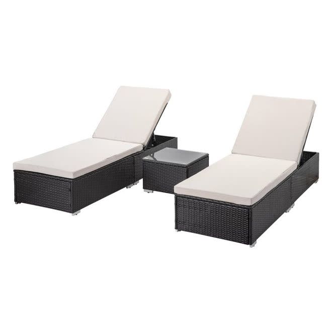 <p><a href="https://go.redirectingat.com?id=74968X1596630&url=https%3A%2F%2Fwww.walmart.com%2Fip%2FSEGMART-3-Pieces-Outdoor-Rattan-Wicker-Lounge-Chairs-Set-Adjustable-Reclining-Backrest-Lounger-Table-Modern-Chaise-Table-Cushions-Pool-Yard-Deck-Beig%2F197198724&sref=https%3A%2F%2Fwww.cosmopolitan.com%2Flifestyle%2Fg39749274%2Fbest-pool-lounge-chairs%2F" rel="nofollow noopener" target="_blank" data-ylk="slk:Shop Now;elm:context_link;itc:0;sec:content-canvas" class="link ">Shop Now</a></p><p>Three-Pieces Outdoor Rattan Wicker Lounge Chairs Set</p><p>$309.99</p><p>walmart.com</p>