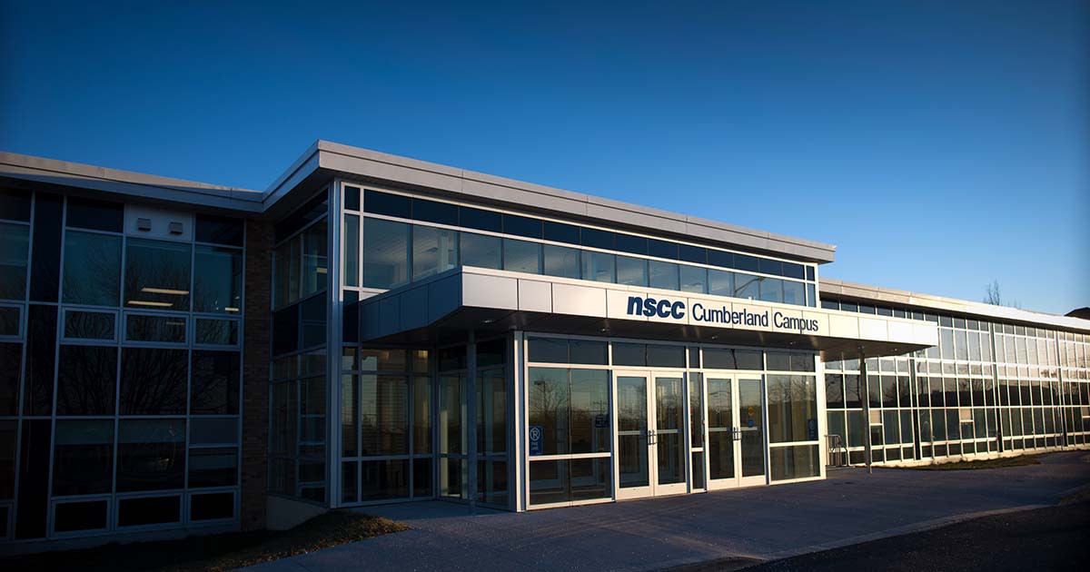 The provincial government has promised to build a 40-bed residence for the Nova Scotia Community College's Cumberland campus in Springhill, N.S., but community opposition to the preferred location has set the project back. (NSCC - image credit)
