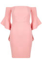 <p><em>Petit Pink Frill Sleeve Bardot Bodycon Dress, RIVER ISLAND, $100</em></p><p><a rel="nofollow noopener" href="https://us.riverisland.com/women/dresses/bardot--bandeau-dresses/petite-pink-frill-sleeve-bardot-bodycon-dress-700891" target="_blank" data-ylk="slk:BUY NOW;elm:context_link;itc:0;sec:content-canvas" class="link ">BUY NOW</a></p>