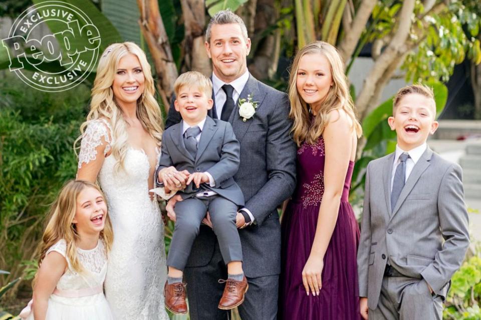 Christina Anstead and family