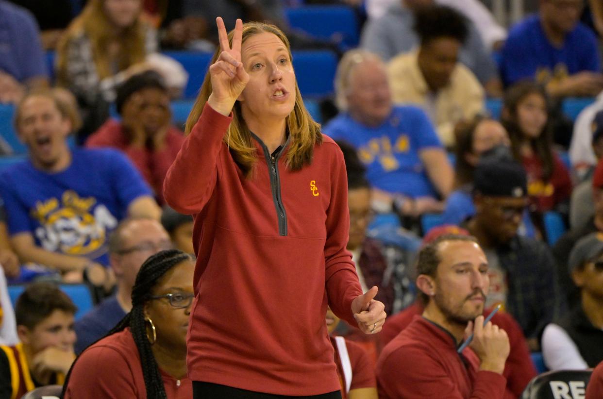 “That kind of completely turned my world upside down,” says Lindsay Gottlieb, of the offer to be an assistant coach with the NBA's Cleveland Cavaliers.