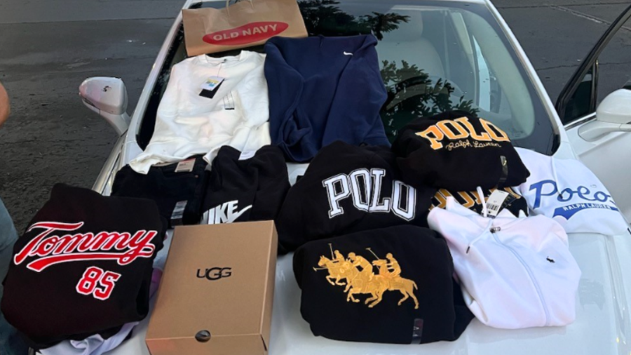 Four suspects were arrested and accused of stealing over $1,700 worth of merchandise from a Camarillo shopping mall on Dec. 19. 2023. (Camarillo Police Department)