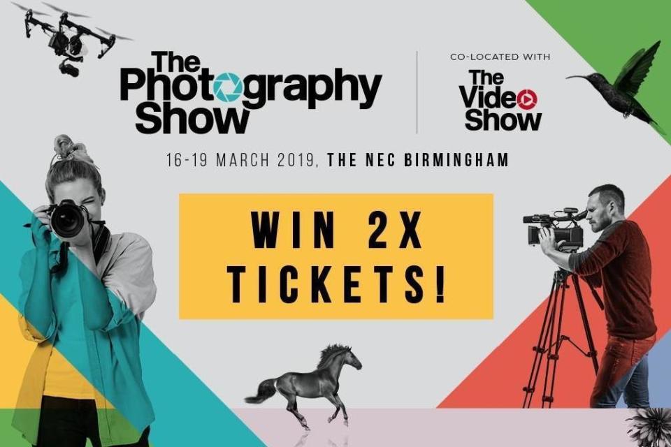 Win a pair of tickets to The Photography Show