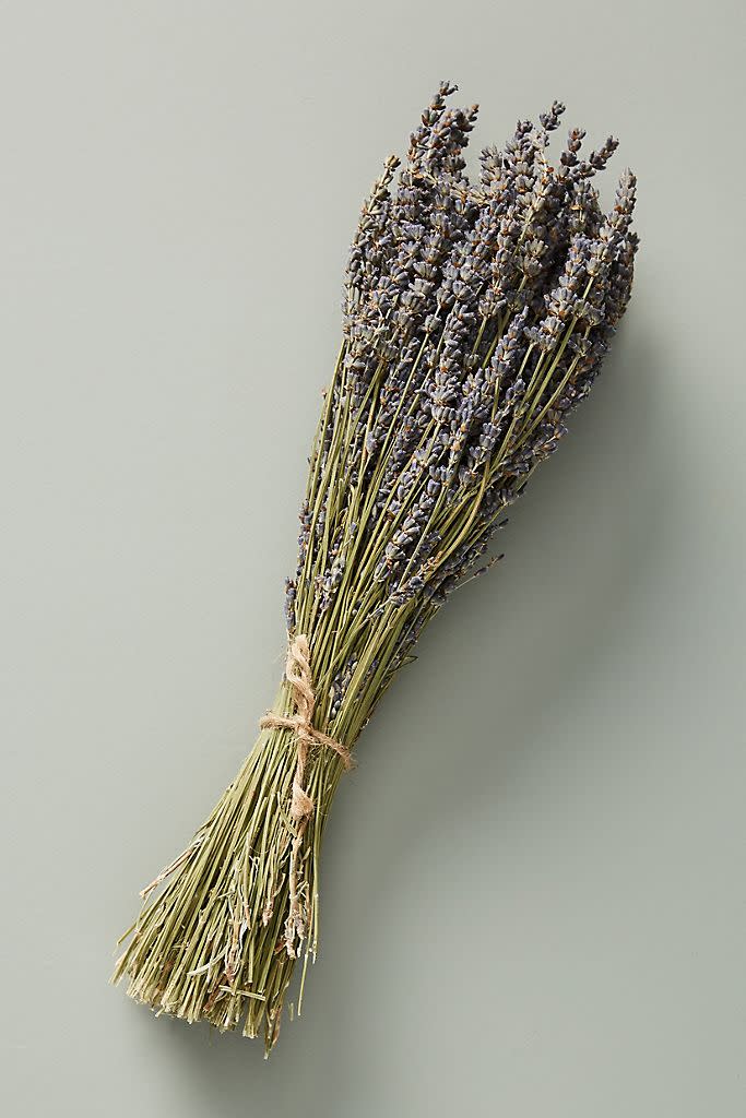 Dried Lavender Bouquet. Image via Anthropologie.