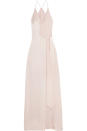 <p><a rel="nofollow noopener" href="https://www.net-a-porter.com/gb/en/product/850655/halston_heritage/tie-front-satin-gown" target="_blank" data-ylk="slk:Net-a-Porter, £410;elm:context_link;itc:0;sec:content-canvas" class="link "><i>Net-a-Porter, £410</i></a> </p>