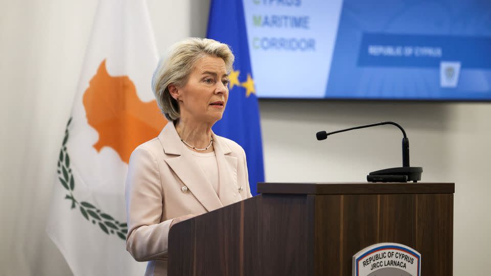 European Commission President Ursula von der Leyen is seeking re-election this summer. - Yiannis Kourtoglou/Reuters
