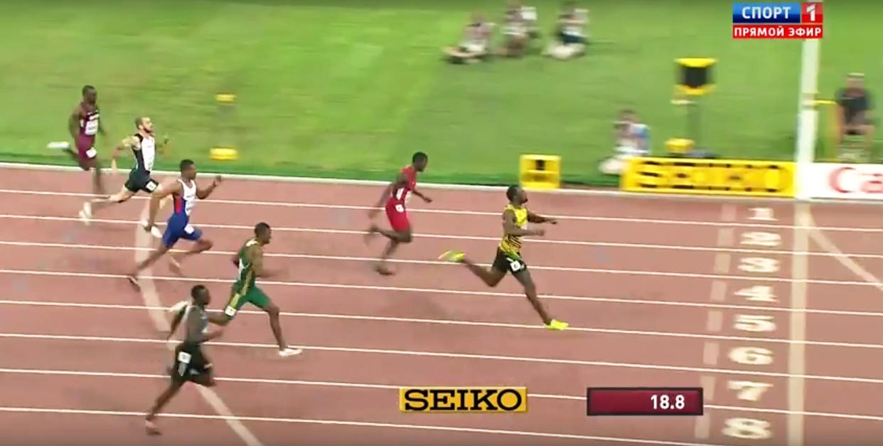 usain bolt 200m