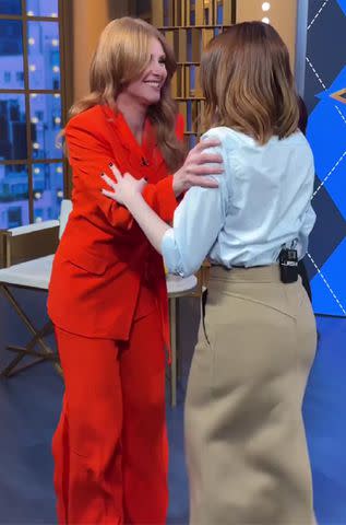 <p>Good Morning America/Instagram</p> Bryce Dallas Howard and Emma Stone on 'Good Morning America' on Jan 30, 2024