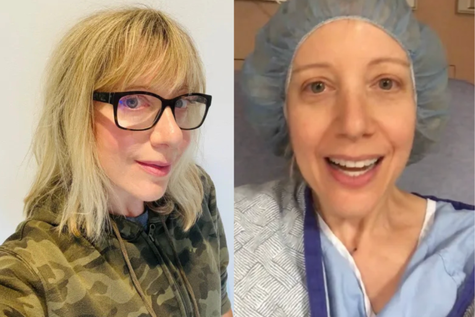 Sarah DiMuro went into menopause after being diagnosed with breast cancer. (Images courtesy of Sarah DiMuro)