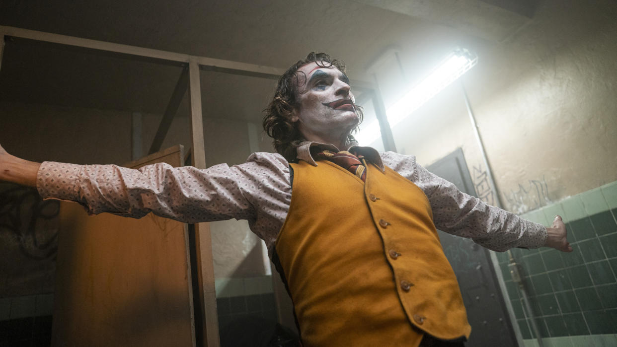 Joaquin Phoenix is considered one of the frontrunners for the Best Actor prize at the Oscars for his performance in 'Joker'.