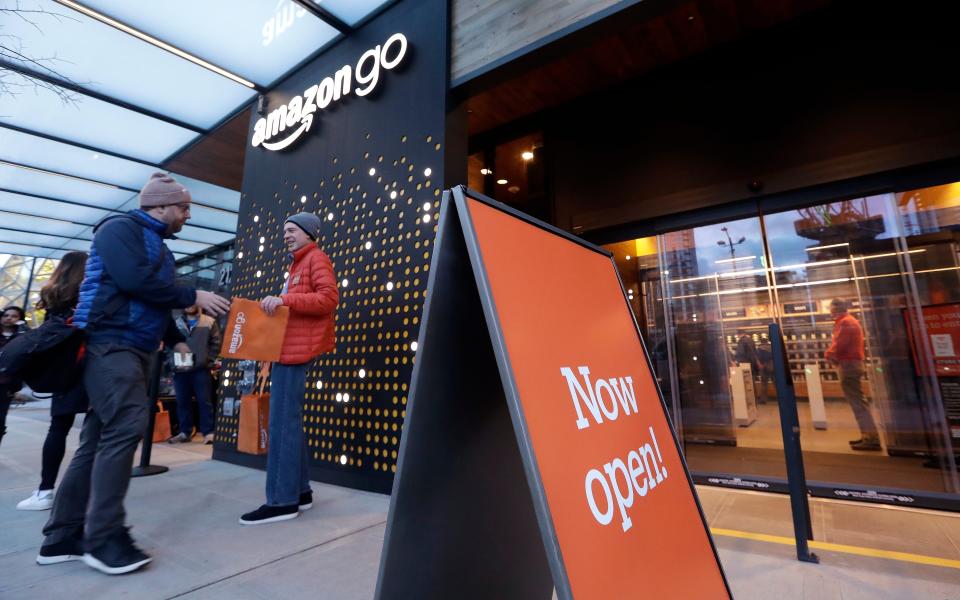 Amazon Go - Copyright 2018 The Associated Press. All rights reserved.