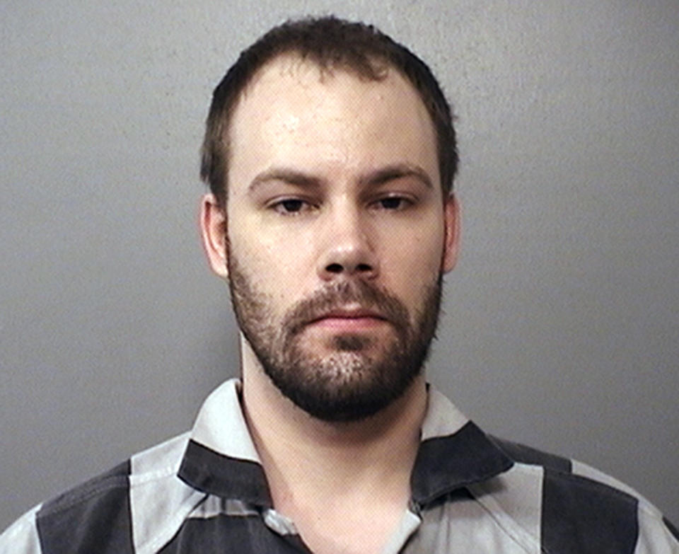 FILE - This file photo provided by the Macon County Sheriff's Office in Decatur, Ill., shows Brendt Christensen. Jurors on Monday, June 24, 2019 in Peoria, Ill., have convicted Christensen, a former University of Illinois doctoral student in the slaying of Yingying Zhang, a visiting scholar from China who was abducted at a bus stop as she headed to sign an off-campus apartment lease. The guilty verdict Monday was expected because Brendt Christensen's attorneys acknowledged from the start that he raped and stabbed Yingying Zhang in June 2017. (Macon County Sheriff's Office via AP, File)