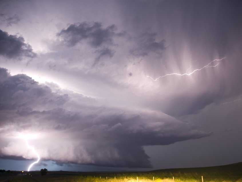 Storm clouds