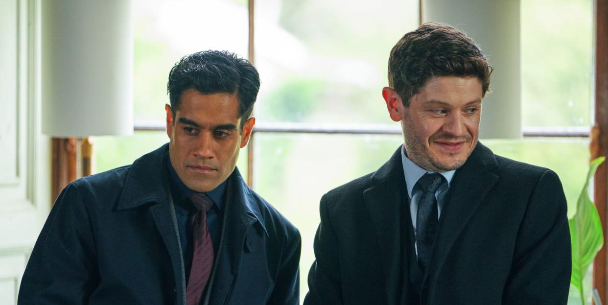 sacha dhawan and iwan rheon in wolf