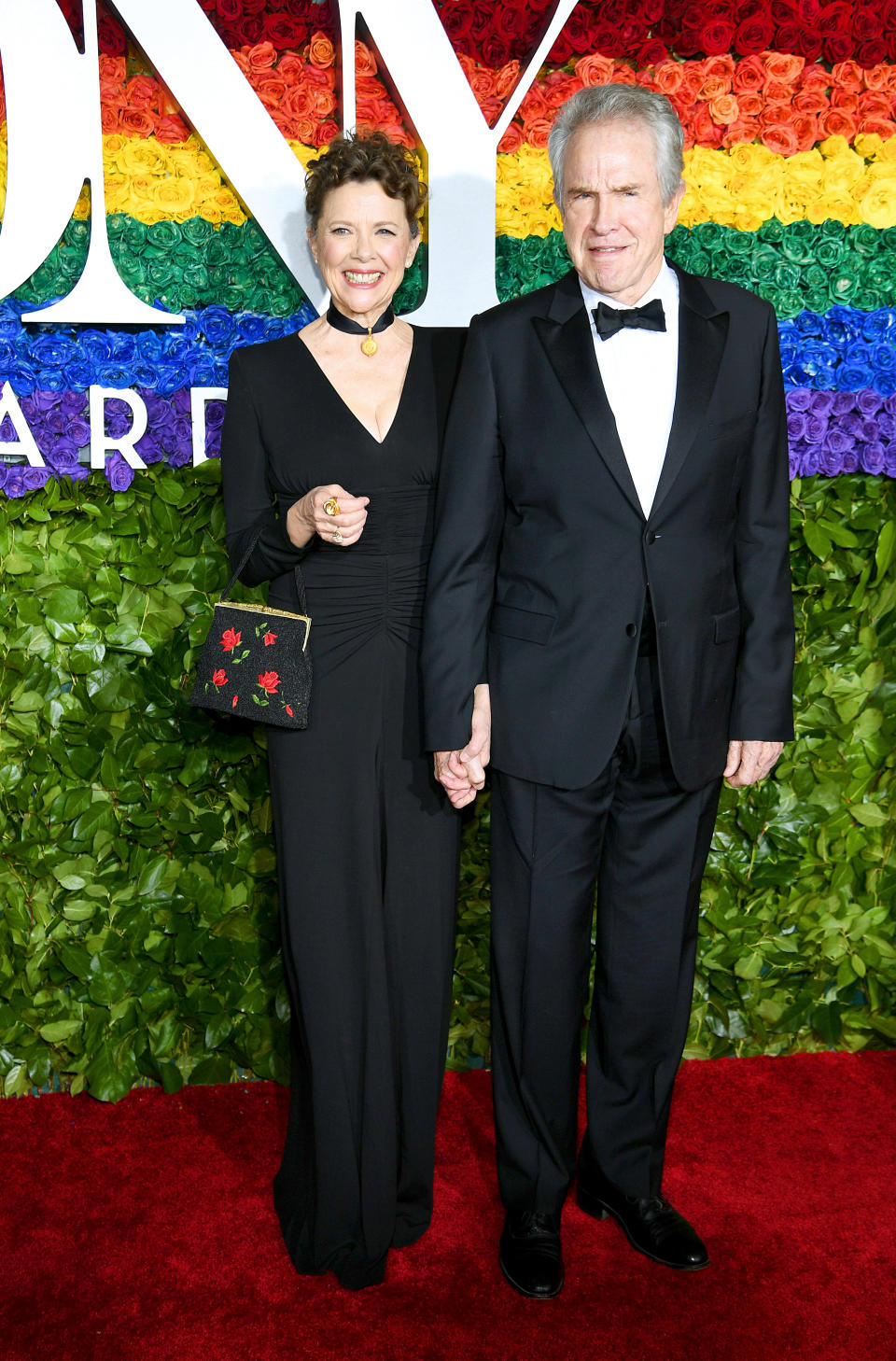 NEW YORK, NEW YORK - JUNE 09: Annette Bening and Warren Beatty attends the 73rd Annual Tony Awards at Radio City Music Hall on June 09, 2019 in New York City. (Photo by Dimitrios Kambouris/Getty Images for Tony Awards Productions)