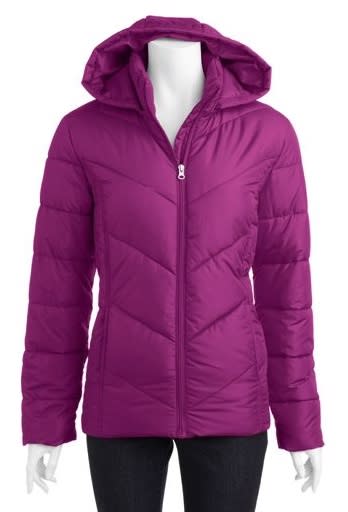 Faded Glory Women's Hooded Puffer Jacket, $19.97