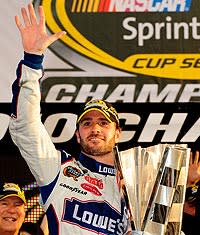 Jimmie Johnson won his fifth straight championship and now trails only Richard Petty and Dale Earnhardt