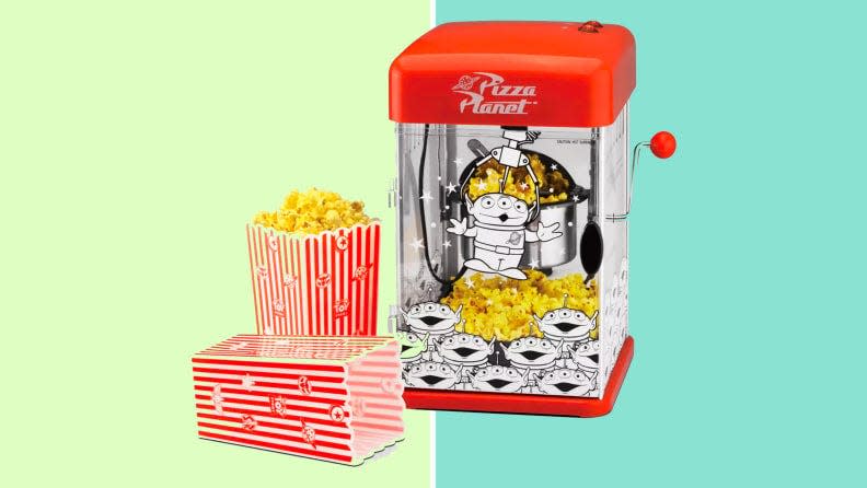 Embrace the CLAW with this popcorn maker.