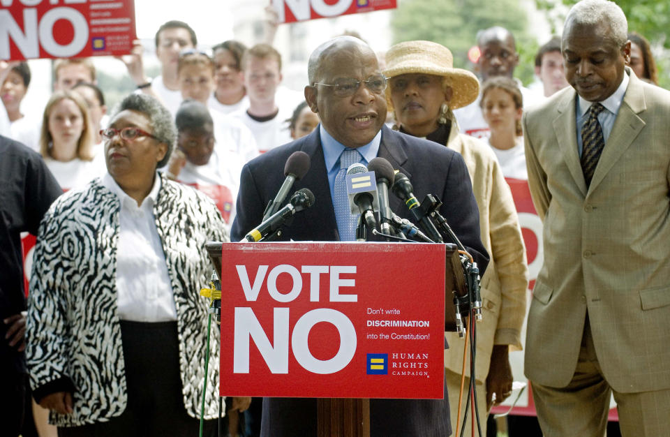 Image: Members Of U.s. Congress Oppose Same-sex Marriage Ban (Scott J. Ferrell / CQ-Roll Call, Inc via Getty Images file)