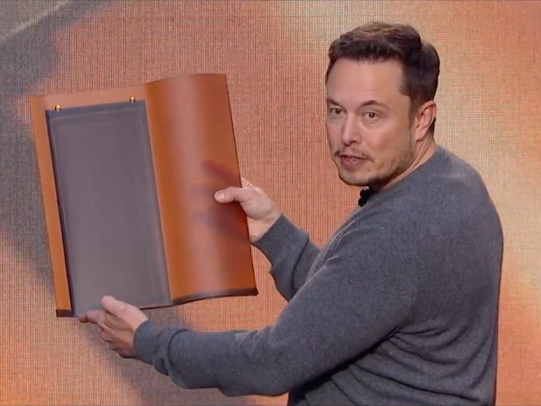 elon musk solar roof